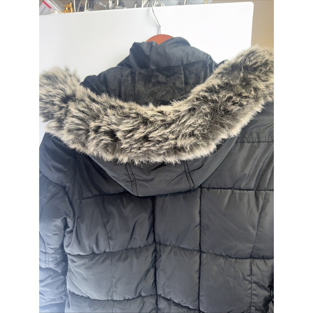 How Dare U Outerwear Puffer Coat Womens 3 XL Black Padded Jacket - Picture 9 of 9